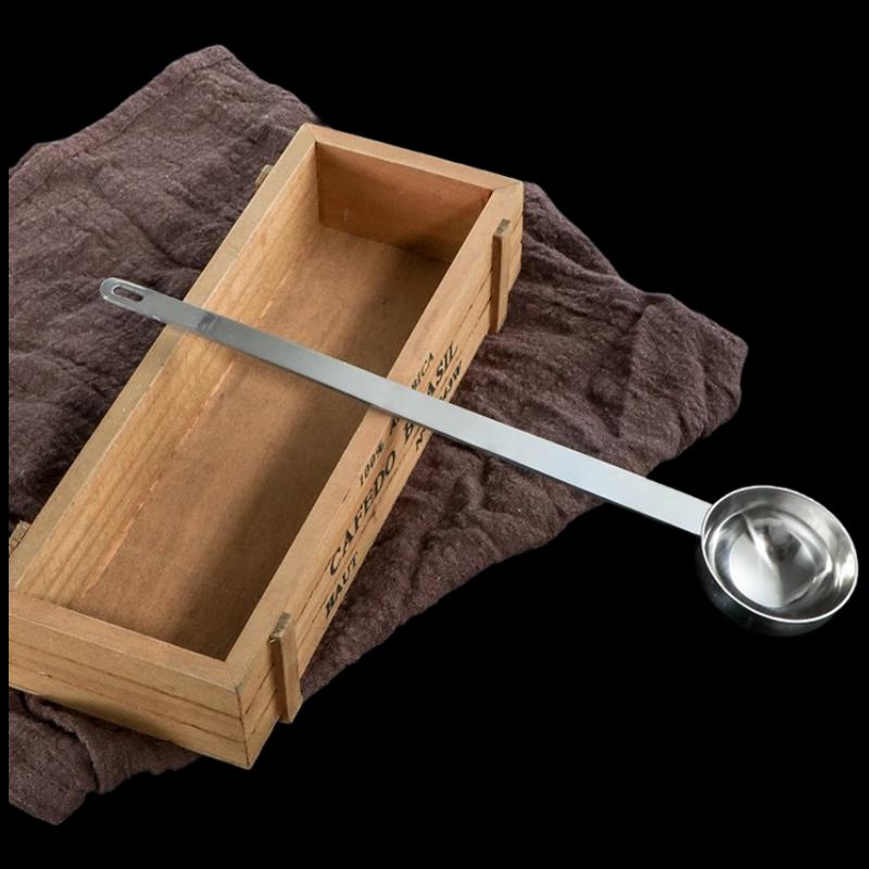 Stainless Steel Long-Handled Measuring Spoons (10-Pack)