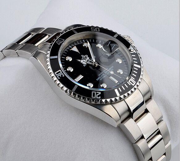 HK Brand REGINALD Hight Quality Watch quartz Single Calendar Men's Full Stainless Steel Watch Gift Luxury Dress Wristwatches