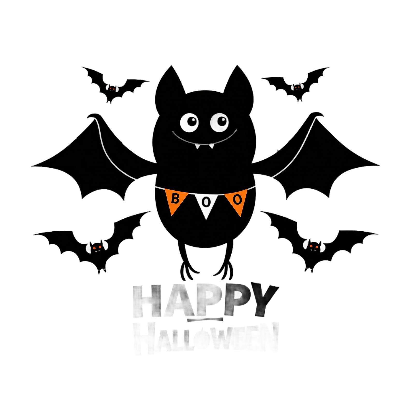 Halloween Static Cling Bat Window Stickers Set Reusable Home Decoration for Glass Windows and Doors Indoor Seasonal Party Decor One Size
