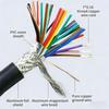 DB25 Male To Male Right Angle Connector Cable With Gold Plated Pin For Printer Scanner And External Storage Devices