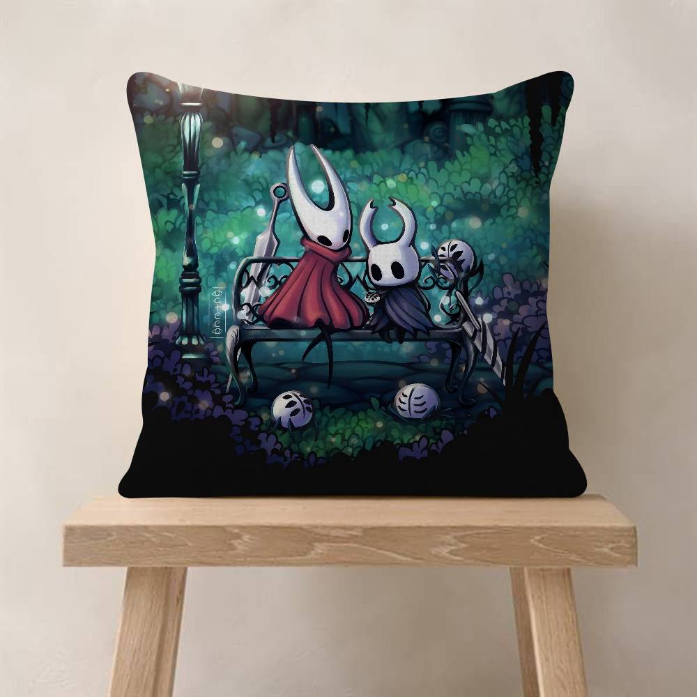Games H-Hollow KnightS Pillowcase Toon Gift Cushion Cover Bedroom Home Sofa Chair Seat Decor Pillow Case