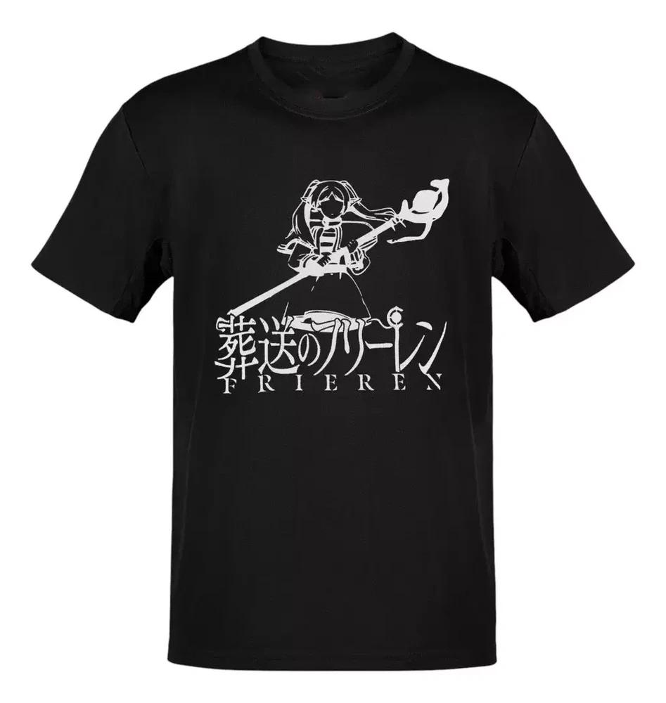 Anime Frieren Panel Lines Logo T Shirt Size S 4xl Gift For Friends