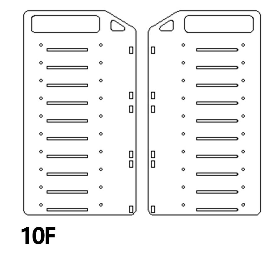 Disk Test Bench Case Bracket DIY Enclosure Set Tool Hard Drive 3.5inch HDD
