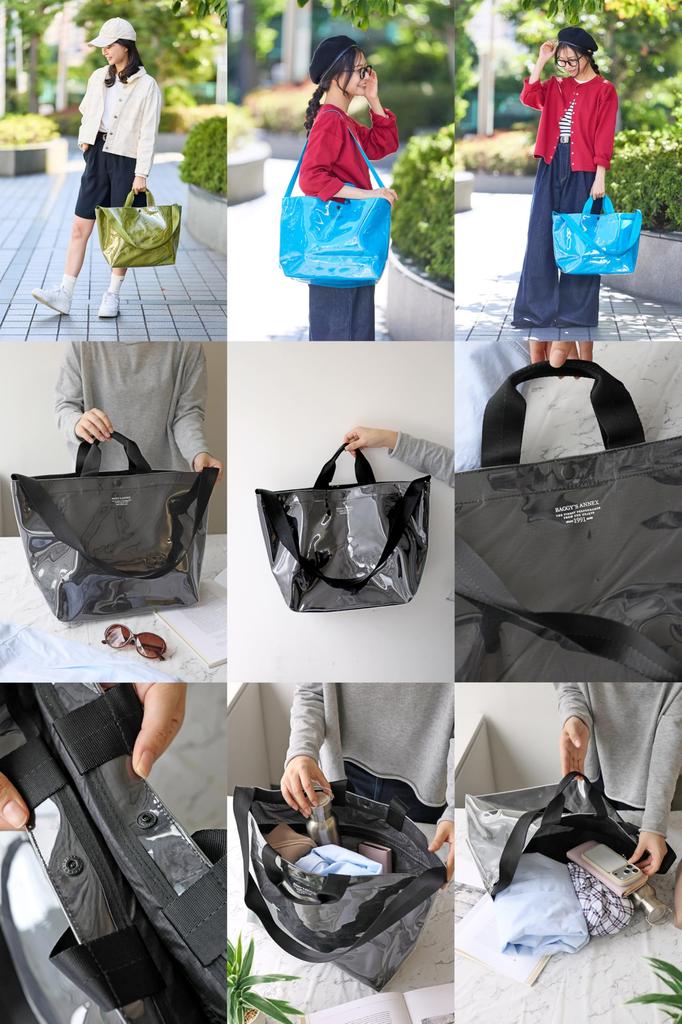 ANNEX Tote Shoulder Blue [BAGGY'S ANNEX] BAGGY'S 2-Way Bag, Large, BP-LWL3002-BL