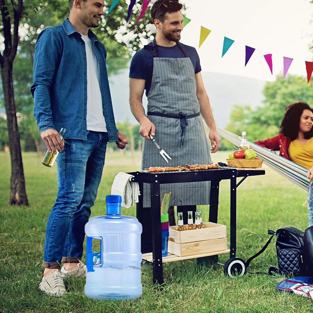 Multifunctional 7.5/5L Camping Water Storage Water Pitcher with Handle Sturdy Canteen Portable for Picnic Outdoor Hiking Camping