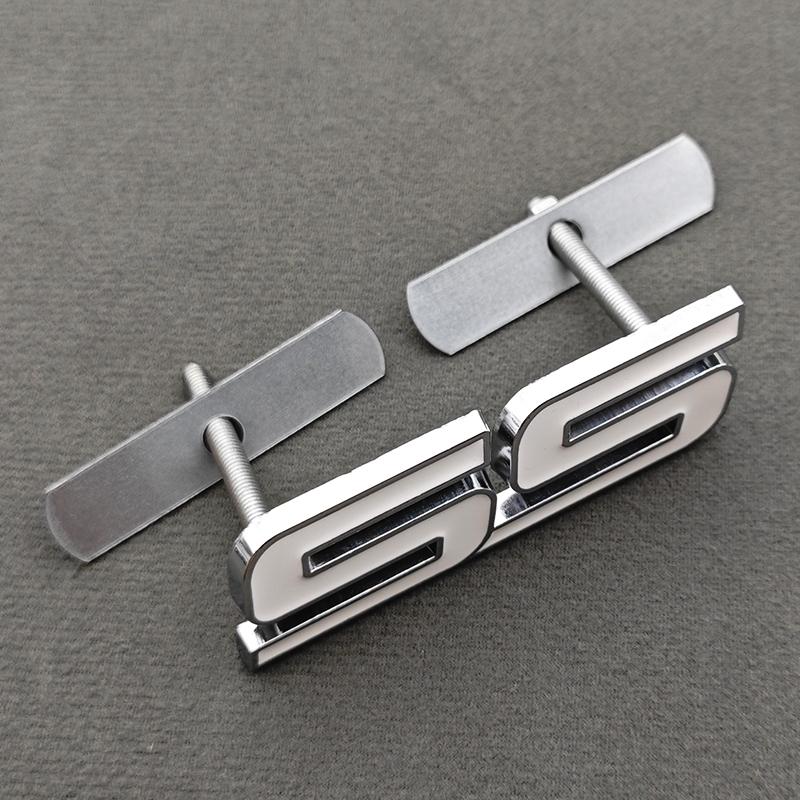3D Metal Logo SS Car Body Sticker Rear Trunk Badge Front Grille Emblem For Chevrolet SS Camaro Cruze Equinox Blazer Accessoeies