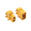 Amass XT60PW 90° Male/Female Solder Board Plug for Model Aircraft LiPo Battery Charging