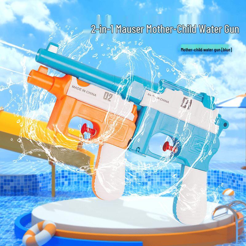 

Маузер Двойной водяной пистолет для родителей и детей: Идеально для фестивалей брызг водой и веселых водных боев