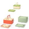 Foldable Multifunctional Pp Storage Bin With Handle For Kitchen And Pantry Organization