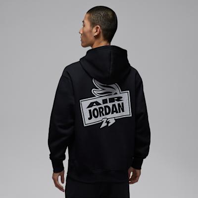 Jordan Sweatshirts Men s Black Hooded Moderate L