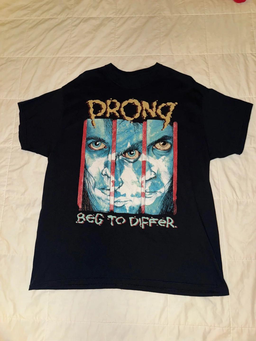 Vintage Prong Band Beg To Differ Shirt Unisex Concert S to 5XL M