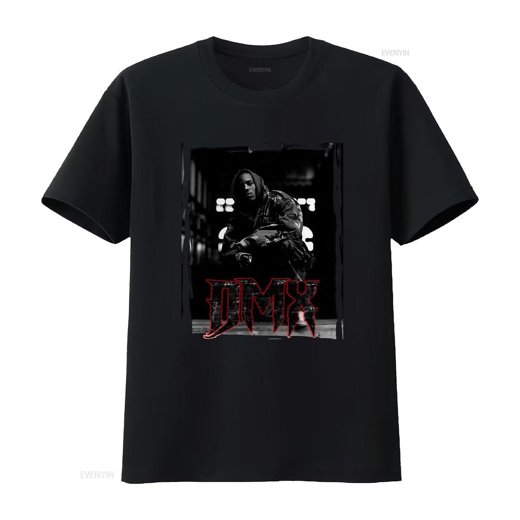 Vintage inspiriertes DMX T-Shirt 90er Retro Earl Simmons Hip Hop Rap vintage Dehnbares weiches Oberteil für den Alltag Stylisch