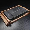 Chinese Traditional Drawer type Solid Wooden tea tray Household Tea table Teaware Organizer High Quality Double-use serving tray