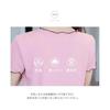 [EnjoIt] Pajamas, Women's, Summer, Short Sleeves, Loungewear, Top and Bottom Set, Sleepwear, Convenient Clothing, Gentle on the Skin, Slimming,