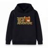 Kids Boys Girls Casual Hooded Pullover Sweatshirt, Cute Super Bear Adventure Game Print Warm Long Sleeve Hoodie for Daily Outdoor Wear
