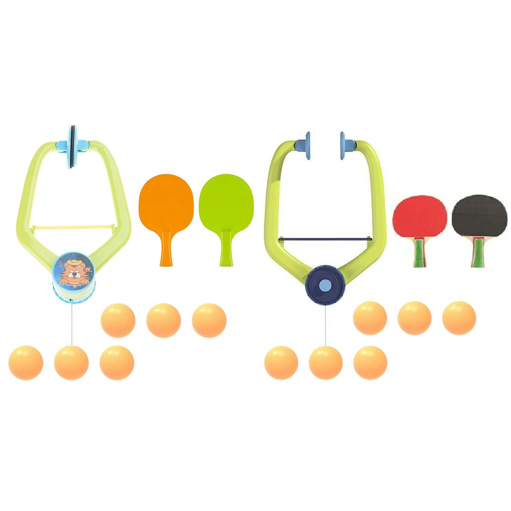 Door Pingpong Game Pingpong Doorway Game Hanging Pingpong Trainer Set Adjustable Hanging Table Tennis Trainer Set