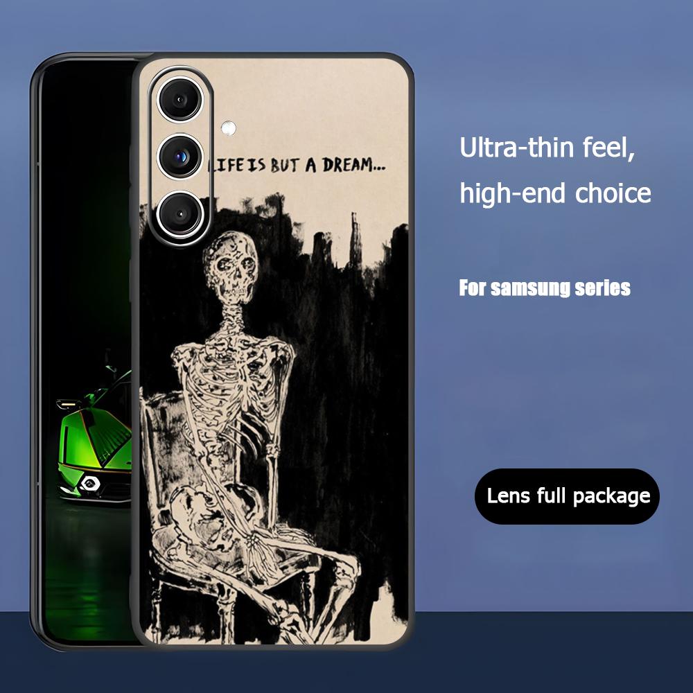 Band A-Avenged Sevenfold Hot Phone Case For Samsung Galaxy S25 S24 S23 S22 S21 S20 Plus Ultra Note20 Soft Black