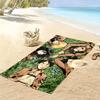 Medieval Heraldry Mythical Creatures Beach Towel Beach Towel for Vacation Photos Outdoor Camping Quick-drying Swim Towel Swim Outdoor Pool Towel