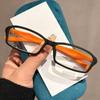 Sports Style Square Frame Anti Blue Light Presbyopia Eyewear Fashionable High Definition Reading Glasses Diopter +1.0 To +4.0