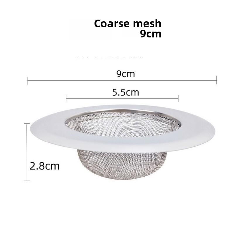 

Фільтр з нержавіючої сталі проти засмічення для кухонної мийки та зливу підлоги