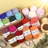 25g Milk Cotton Yarn Crochet Knitting Wool Needlework Dyed Lanas for Crochet Crafts Sweater Hat Dolls Scarf DIY Knitting Line