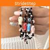Ceramic Doublesided Fish Beaded Bracelet With Lucky Eyes For Women Gift