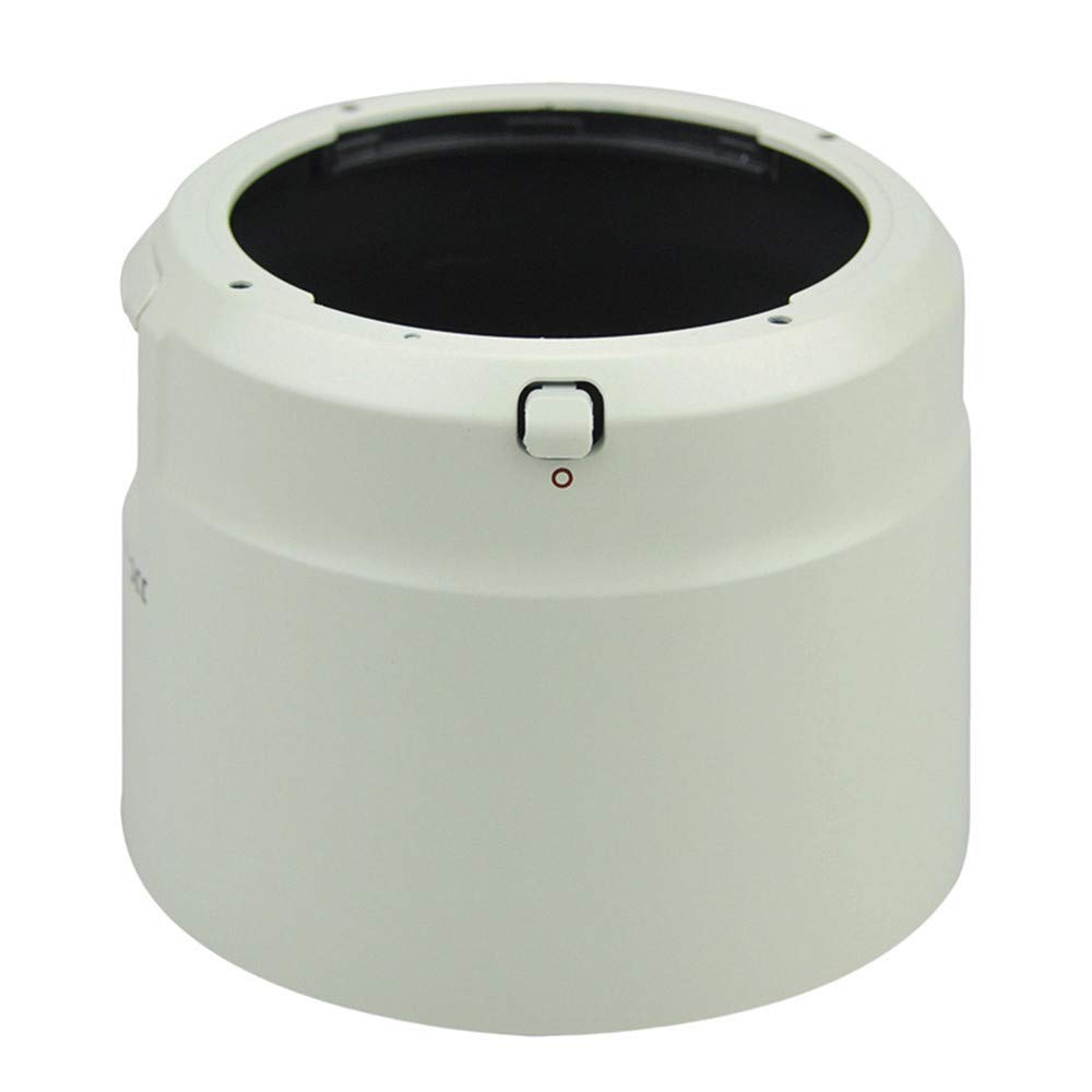 JJC Reversible Lens Compatible with Canon and Canon EF IS II USM Adjustable White Hood, ET-83D 100-400mm F4.5-5.6L Lens, Filter,