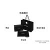 Chanel Calfskin Makeup Bag Handbag Women's Black AP4933-B22105-94305