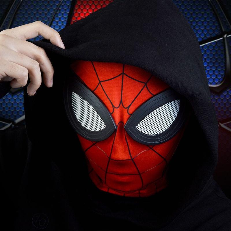 Marvel Spider-man Maska na hlavu pro dospělé Cosplay Kostým Příslušenství Lehká Pohodlná