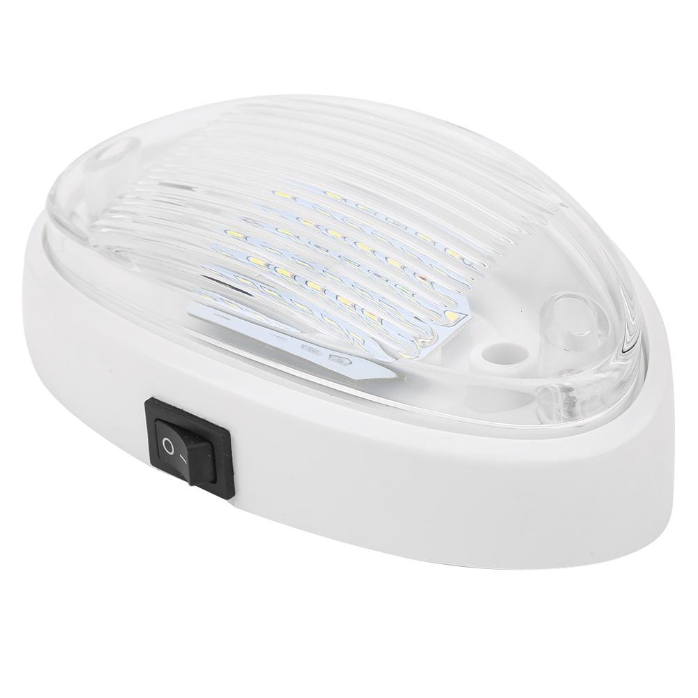 12V 400lm LED stropní světlo s vysokým jasem interiéru pro auto RV přívěs na jachtu