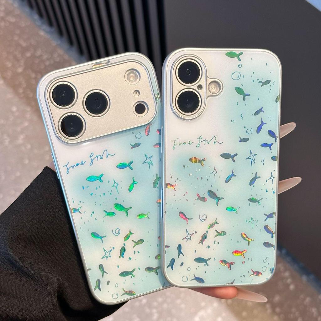 Deep Sea Fish Design iPhone Case for 13 MINI to 17 Pro Max