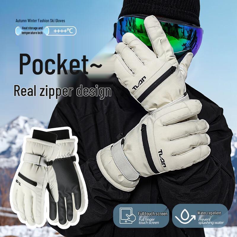 BLPE Winter Warm Ski Gloves