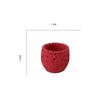 Milk White Creative Volcanic Stone Pattern Cement Succulent Flower Pot Office Home Desktop Decoration Green Plant Flowers