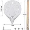 7" Pizza Turning Peel Pizza Shovel Paddle Pizza Server Cake Spatula Wooden Handle