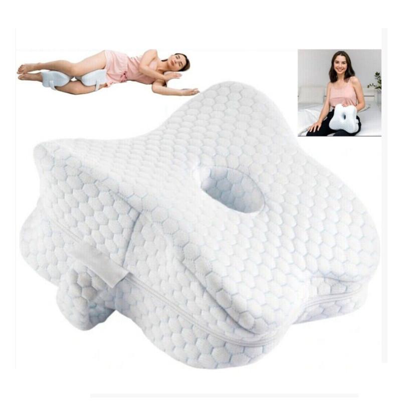 Versatile Apple Shaped Leg Pillow For Pregnant Women With Breathable Fabric