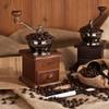 Macinacaffè Manuale a Manovella Vintage - Macina Caffè Manuale con Macine in Ceramica per Espresso, French Press e Pour Over - Macinacaffè Portatile per Chicchi