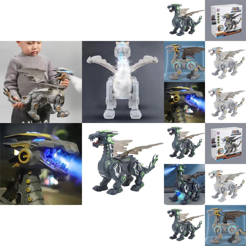 Spraying Electric Dragon Large-sized Dino Toy For Boys