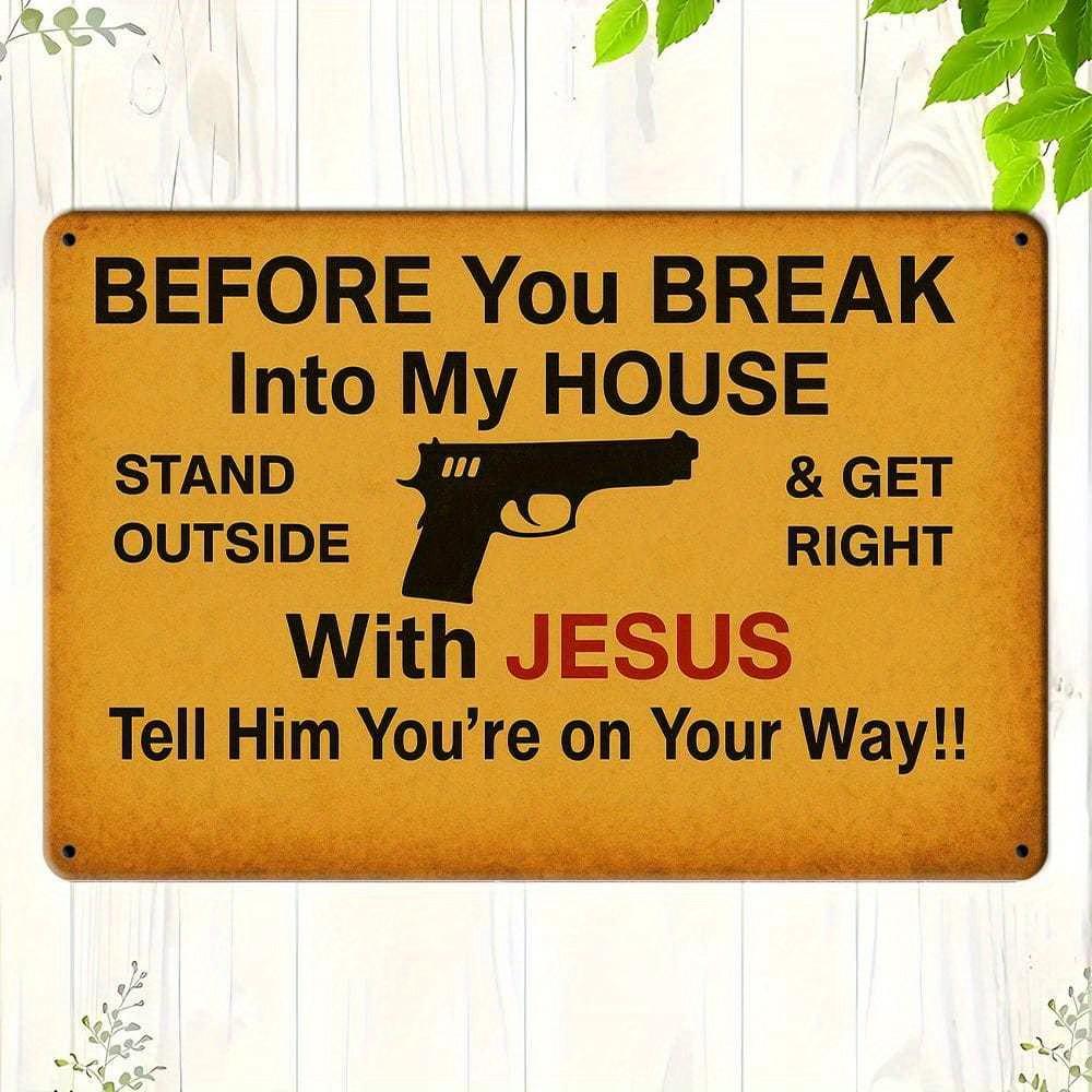 

Vintage retro metal sign, 8x12 inch weatherproof decor. чистый