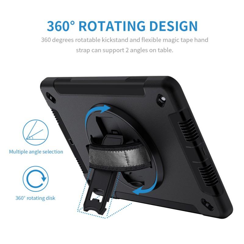 Shockproof TPU Case With Stand IPad 10.2 2019 2020 2021 Air 10.5 Pro Black Red Purple Blue Mint Navy