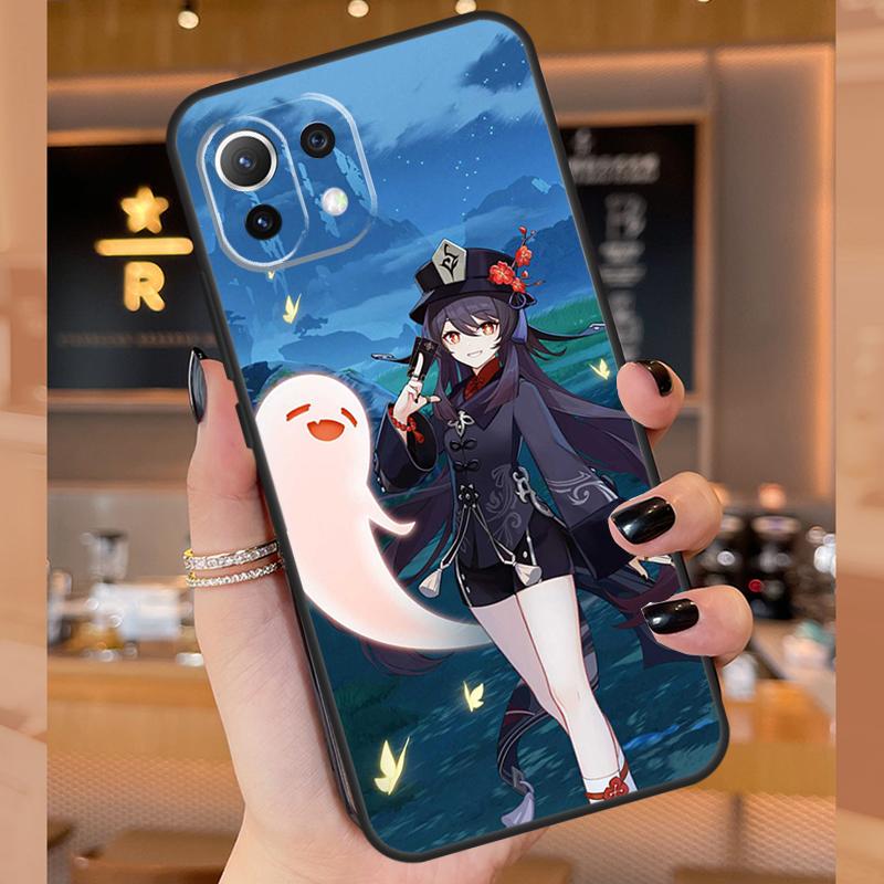 Hu Tao Genshin Impact Case For Xiaomi 15 Ultra 14 13T 14T 15T Pro 17 Pro Max POCO F8 F7 F5 F6 X3 X5 X6 X7 Pro Cover