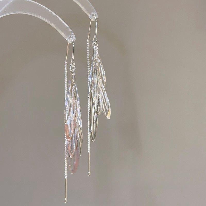 

Серьги-пусеты Звездная вспышка бабочки с цирконами - Элегантные и универсальные женские украшения для ушей