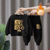 Autumn Baby Girls Clothes Set Kid Boy Cartoon Bear Printed Sweatshirt Pullover And Pants 2pcs Suit Children Top Bottom Tracksuit