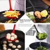 Long Handle Cooking Slotted Colander Non-stick Sink Ladle Strainer  Kitchen Tools