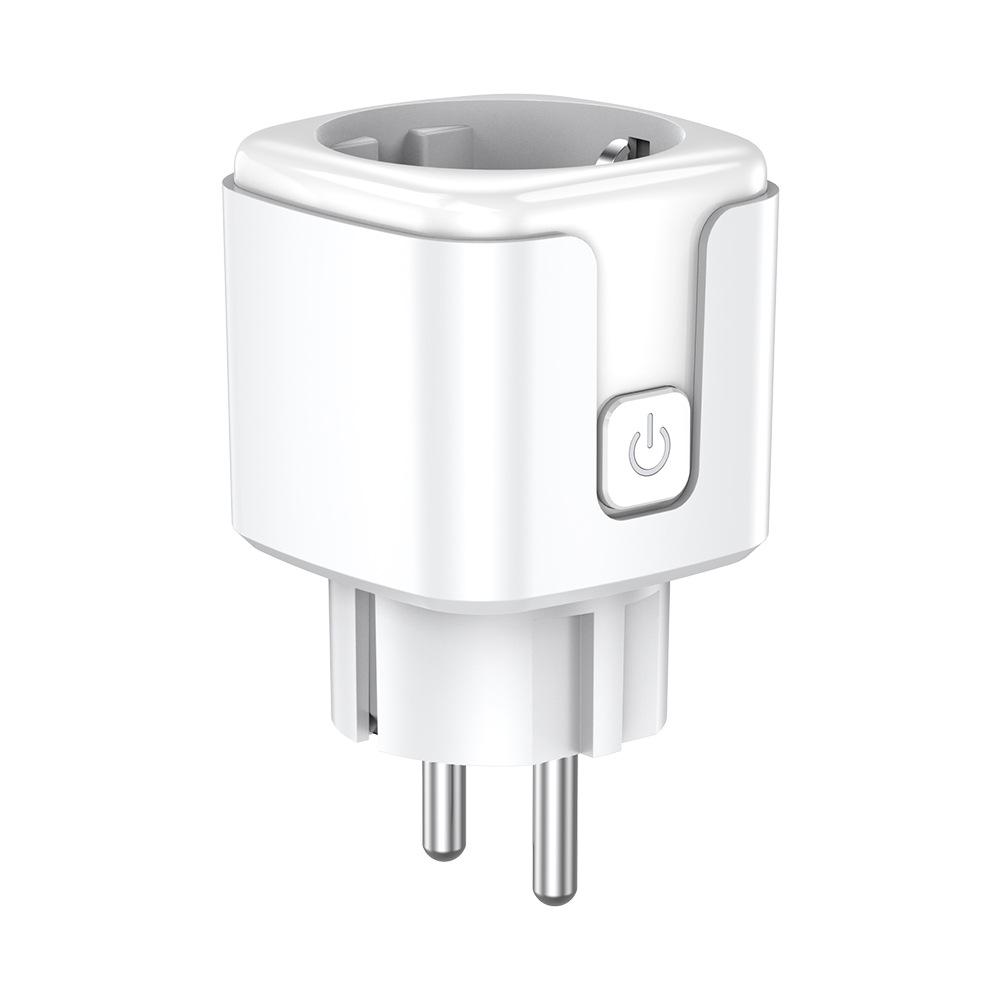 20A Smart EU Plug with WiFi & Bluetooth, APP Remote Control, Alexa Voice Timer, Delay & Cycle Switch.