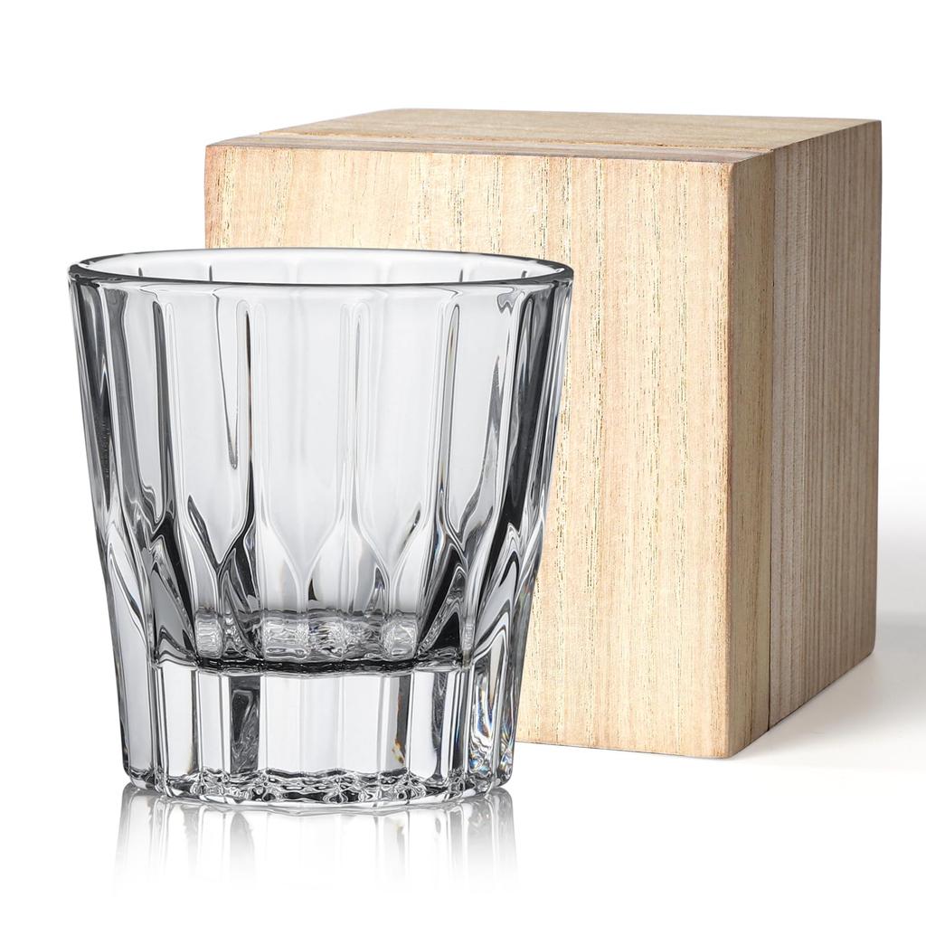 Whiskey Glass, Crystal Rock Glass, 1 Piece, In Wooden Box, Handmade Whiskey Glass, Stylish Cup, Gift, Birthday, Father's Day, Souvenir