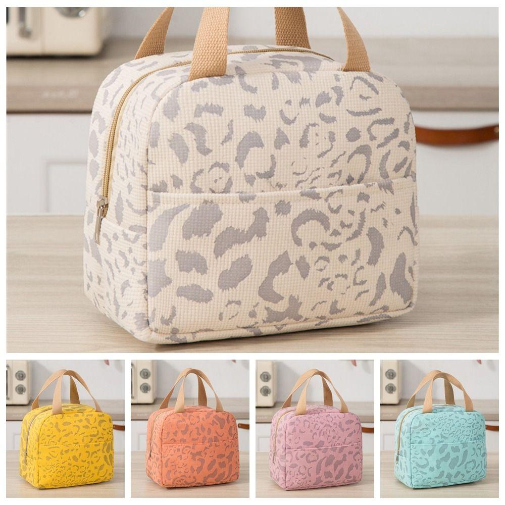 Thickened Thermal Insulation Bag Aluminum Film Picnic Box Pouch Handheld Insulated Bag School