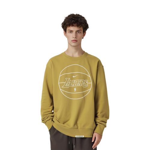 Nike Letter Academy Printed Crewneck Casual Sweatshirt for Men