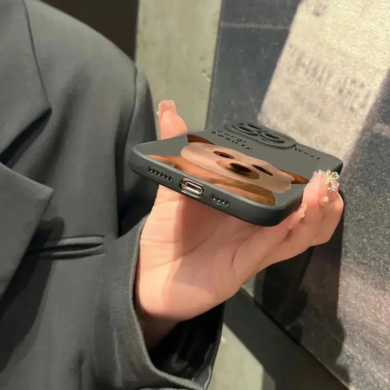 Beauty Pet Dog Cat Silicone Phone Case For Samsung Galaxy S23 Ultra S22 Plus S21 S20 FE A14 A34 A54 A13 A23 A33 A52 A72 Cover