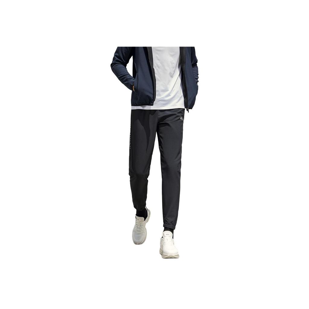 Anta Woven Sports Pants Men bottoms Black 952137501-2