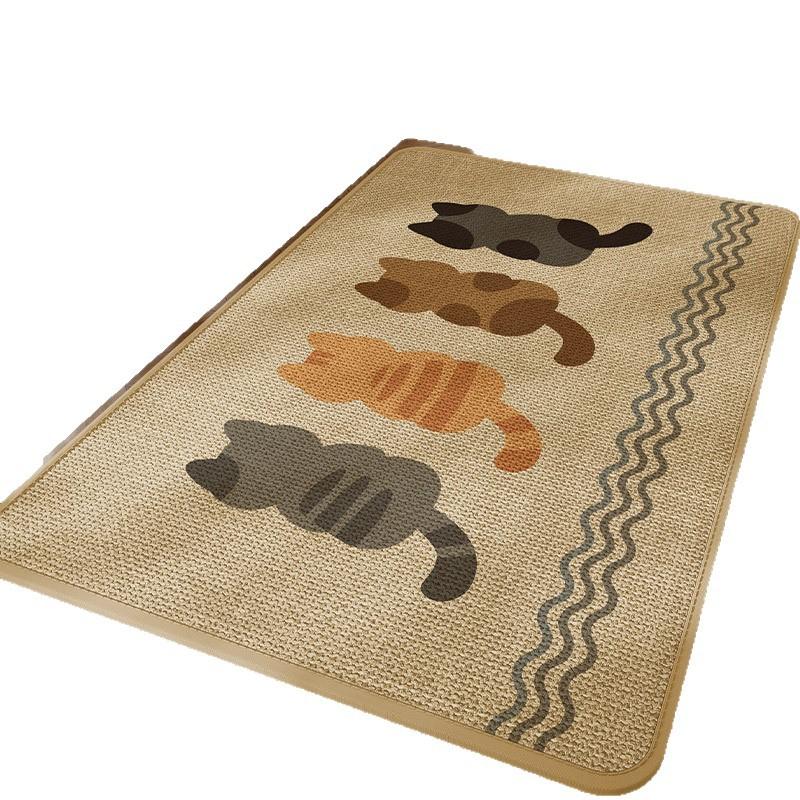 Cartoon Floor Mat Bathroom Water Absorbing Quick Drying Foot Mat Dirt Resistant and Easy To Maintain Carpet